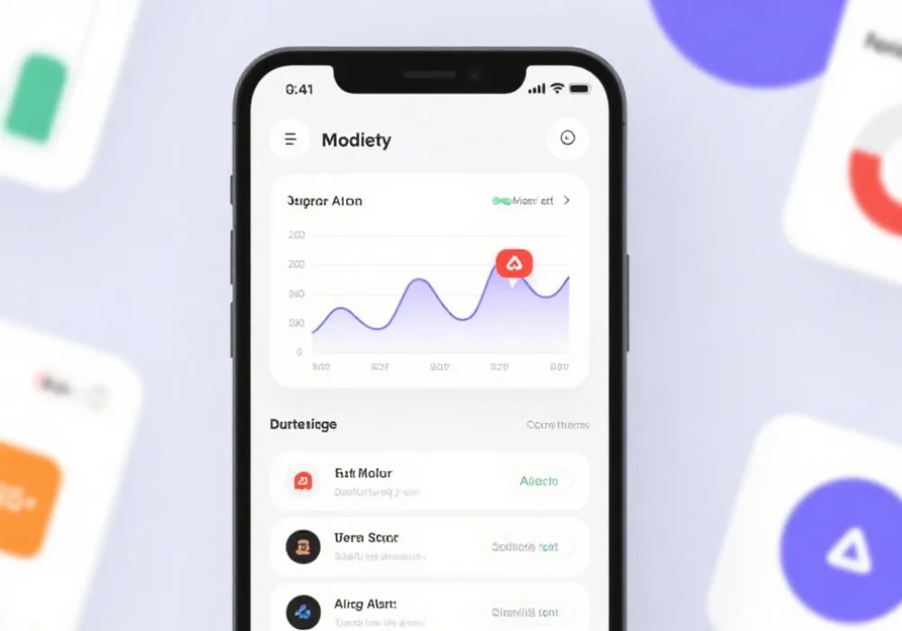 移动端界面示意图